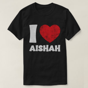 Camiseta Eu Amo Aishah