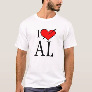 Camiseta Eu amo Alabama