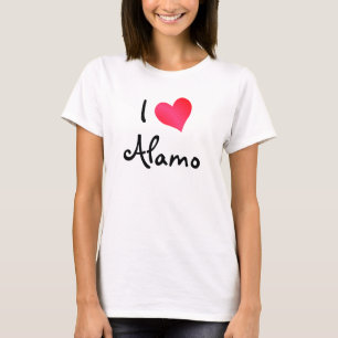 Camiseta Eu amo Alamo