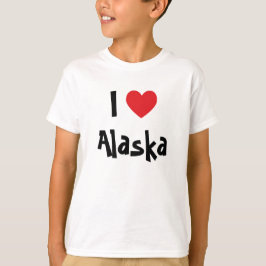 Camiseta Eu Amo Alasca