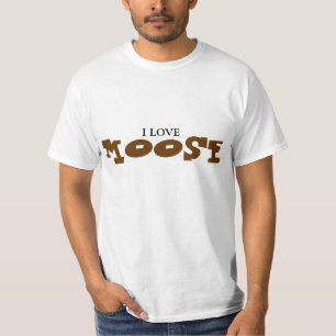 Camiseta Eu amo alces