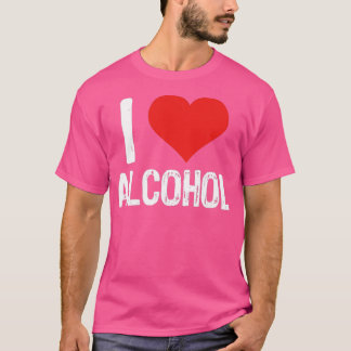 Camiseta Eu Amo Álcool