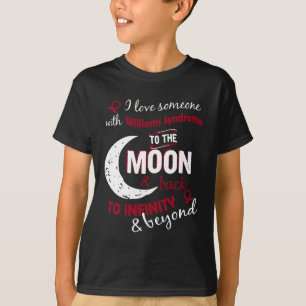 Camiseta Eu Amo Alguém Com A Síndrome Williams