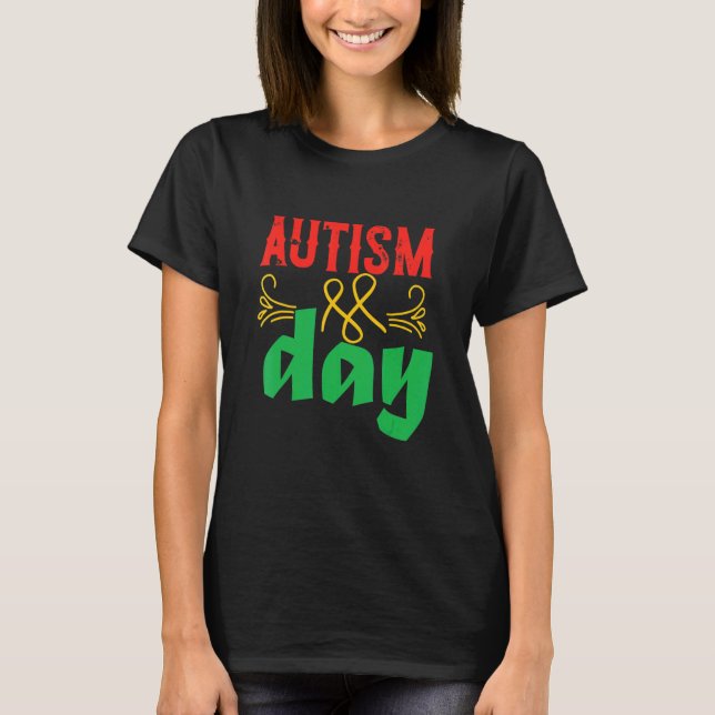 Camiseta Eu Amo Alguém Com Autismo (Frente)