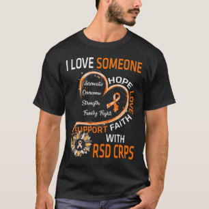 Camiseta Eu Amo Alguém Com Caixas De Rsd Conscientes Girass