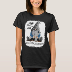 Camiseta Eu Amo Alguém Com Catarata Congênita