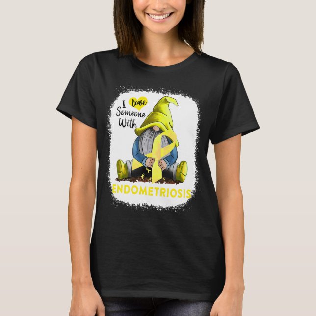 Camiseta Eu Amo Alguém Com Endometriose (Frente)