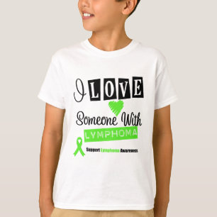 Camiseta Eu amo alguém com linfoma