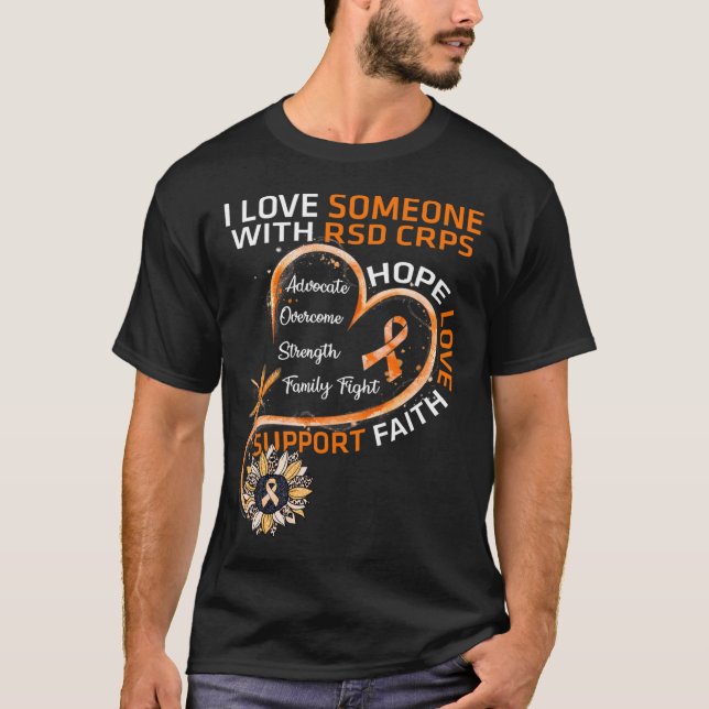 Camiseta Eu amo alguém com RSD CRPS Awarfly S (Frente)