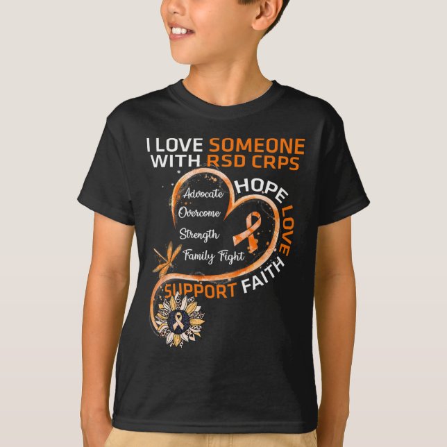 Camiseta Eu amo alguém com RSD CRPS Awarfly S (Frente)
