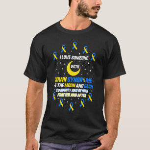 Camiseta Eu Amo Alguém Com Síndrome De Baixo, Sensibilizaçã