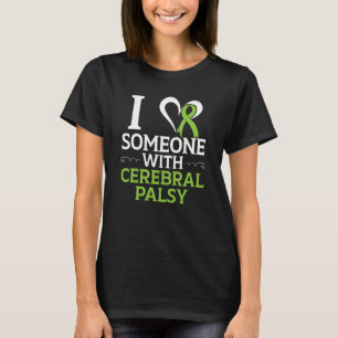 Camiseta Eu Amo Alguém Com Suporte Guerreiro de Paralisia C