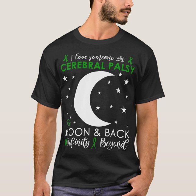 Camiseta Eu Amo Alguém Para A Lua E Para A Pálsia Cerebral. (Frente)