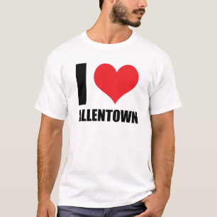Camiseta Eu amo Allentown