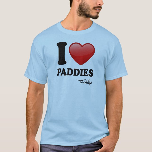 Camiseta Eu amo almofadas (Frente)