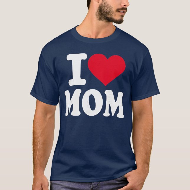 Camiseta Eu Amo Amiga da Mamãe (Frente)