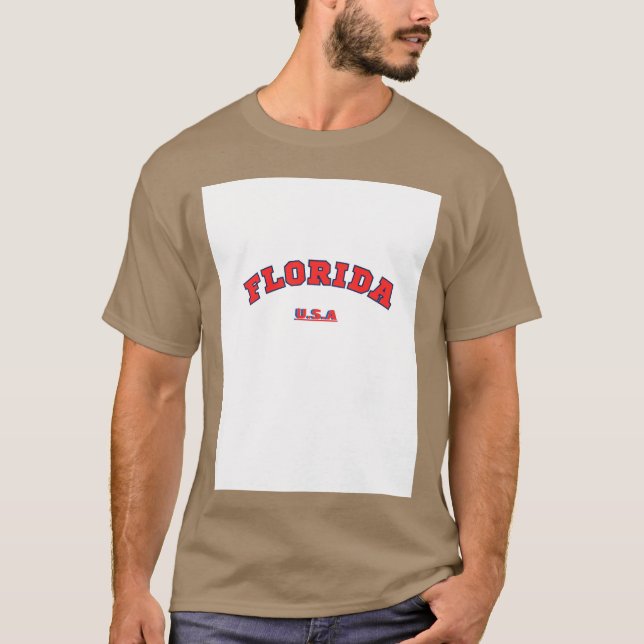Camiseta EU AMO amigos da Flórida (Frente)