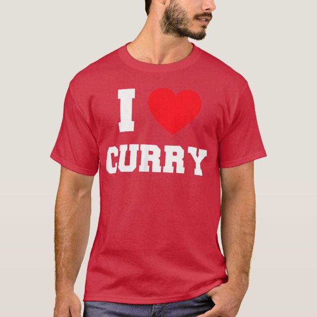 Camiseta Eu Amo amigos do Curry (Frente)