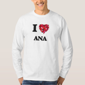 Camiseta Eu amo Ana