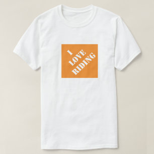 Camiseta Eu Amo Andar de Bicicleta Pai Divertido Presente d