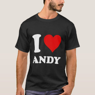 Camiseta Eu Amo Andi