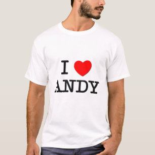 Camiseta Eu amo Andy