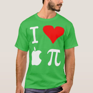 Camiseta Eu Amo Apple Pi