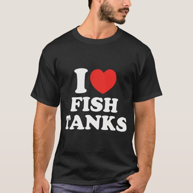 Camiseta Eu Amo Aquários (Frente)