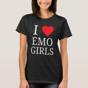 Camiseta Eu Amo As Meninas Emo Eu Corto As Meninas 5