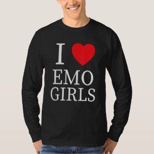 Camiseta Eu Amo As Meninas Emo Eu Corto As Meninas Emo 4