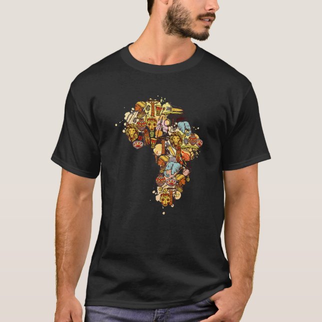Camiseta Eu Amo As Minhas Raízes De Volta O Orgulho Do Mês  (Frente)