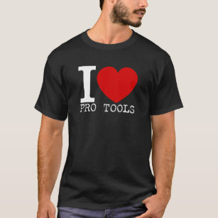 Camiseta Eu amo as pro ferramentas (brancas)