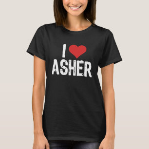 Camiseta Eu Amo Asher