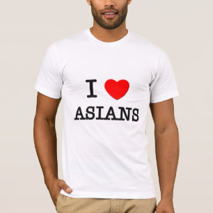 Camiseta Eu amo asiáticos