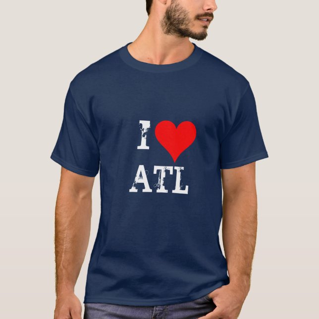 Camiseta Eu amo ATL (Frente)
