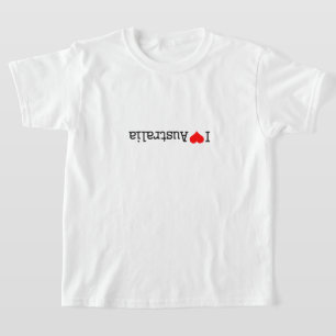Camiseta Eu Amo Austrália