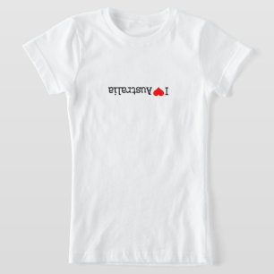 Camiseta Eu Amo Austrália