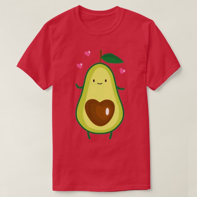 Camiseta eu amo avocat (Frente do Design)