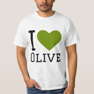 Camiseta Eu amo azeitona