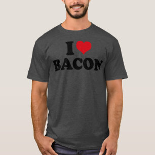 Camiseta Eu Amo Bacon