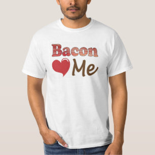 Camiseta Eu Amo Bacon
