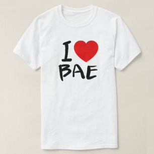 CAMISETA EU AMO BAE