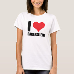 Camiseta Eu amo Bakersfield