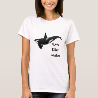 Camiseta Eu Amo Baleias Assassinas