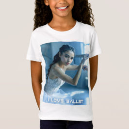 CAMISETA EU AMO BALLET - BALLET & DANÇA