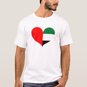 Camiseta Eu Amo Bandeira UAE