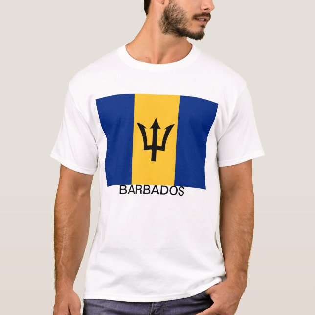 CAMISETA EU AMO BARBADOS (Frente)