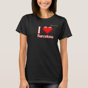 Camiseta Eu Amo Barcelona