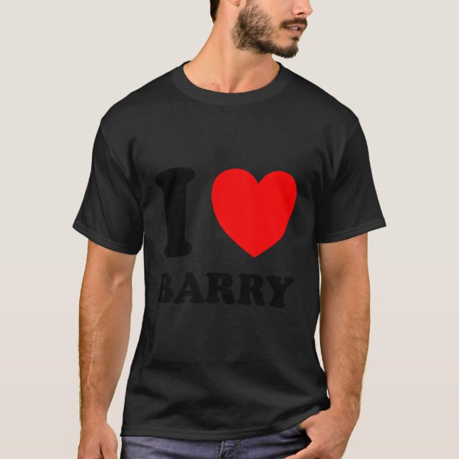 Camiseta Eu Amo Barry (Frente)