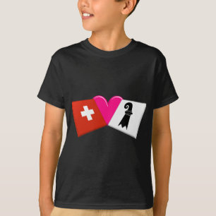 Camiseta Eu amo Basileia-Stadt